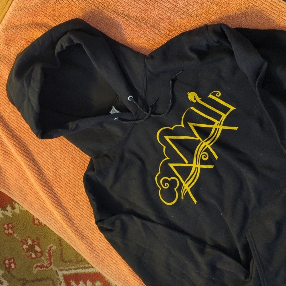 Men's Tribal Hoodie, Alash Band Merch, Size M